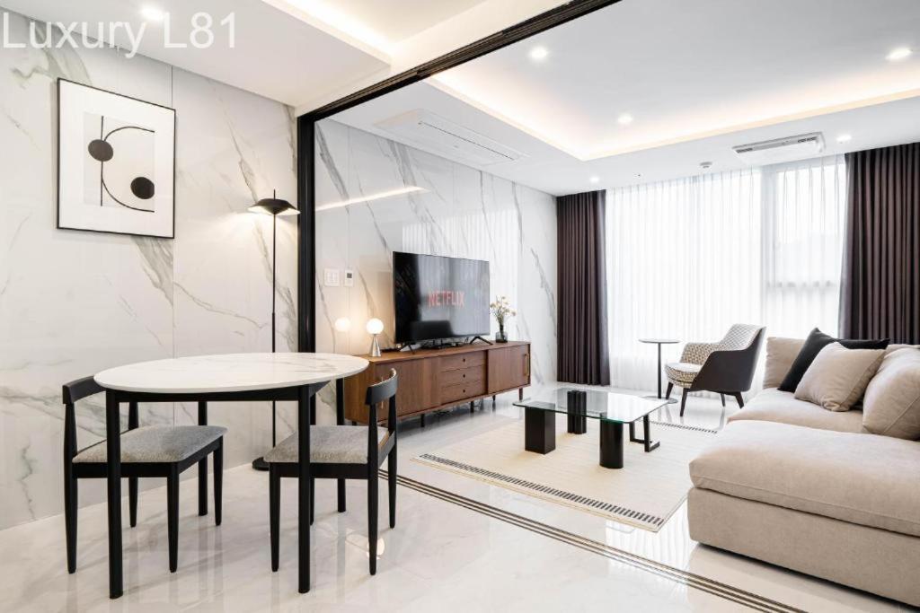 Angia Luxury Apartment Inside Landmark 81 Tower Ho Chi Minh-stad Buitenkant foto