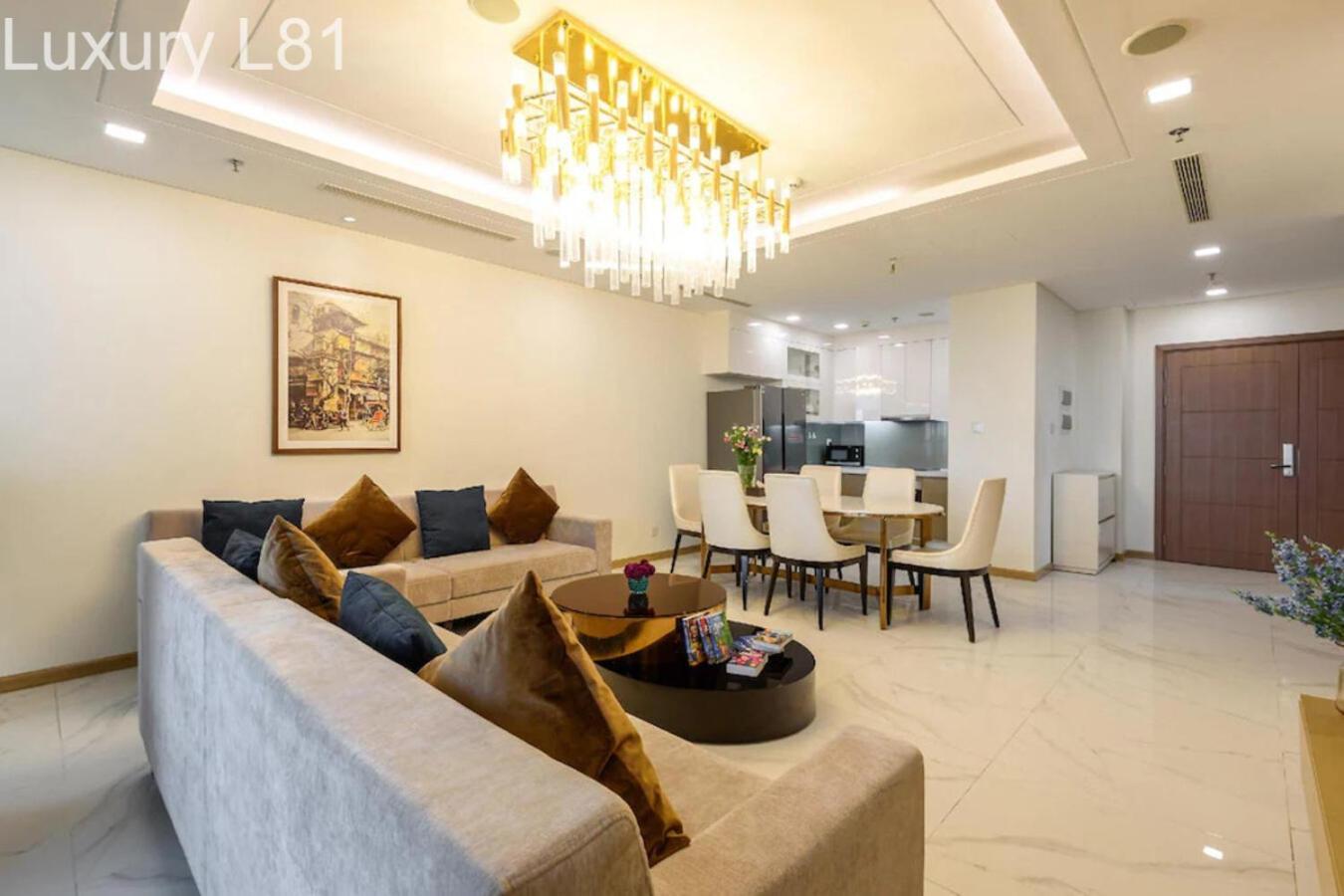 Angia Luxury Apartment Inside Landmark 81 Tower Ho Chi Minh-stad Buitenkant foto
