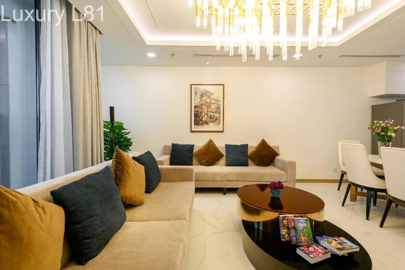 Angia Luxury Apartment Inside Landmark 81 Tower Ho Chi Minh-stad Buitenkant foto