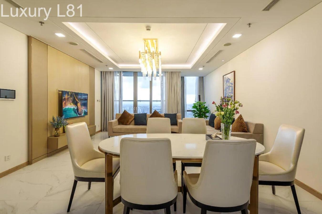 Angia Luxury Apartment Inside Landmark 81 Tower Ho Chi Minh-stad Buitenkant foto
