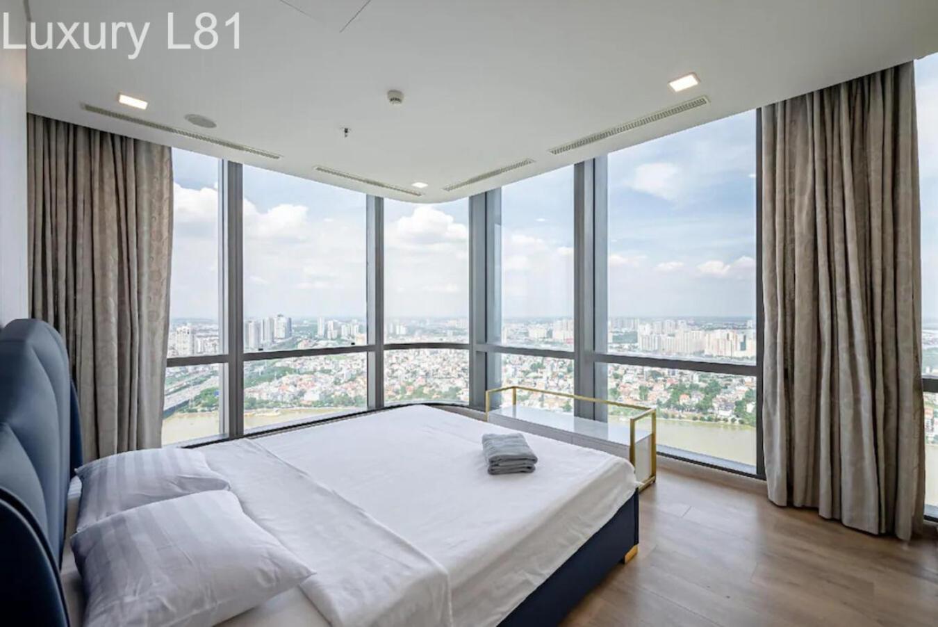 Angia Luxury Apartment Inside Landmark 81 Tower Ho Chi Minh-stad Buitenkant foto