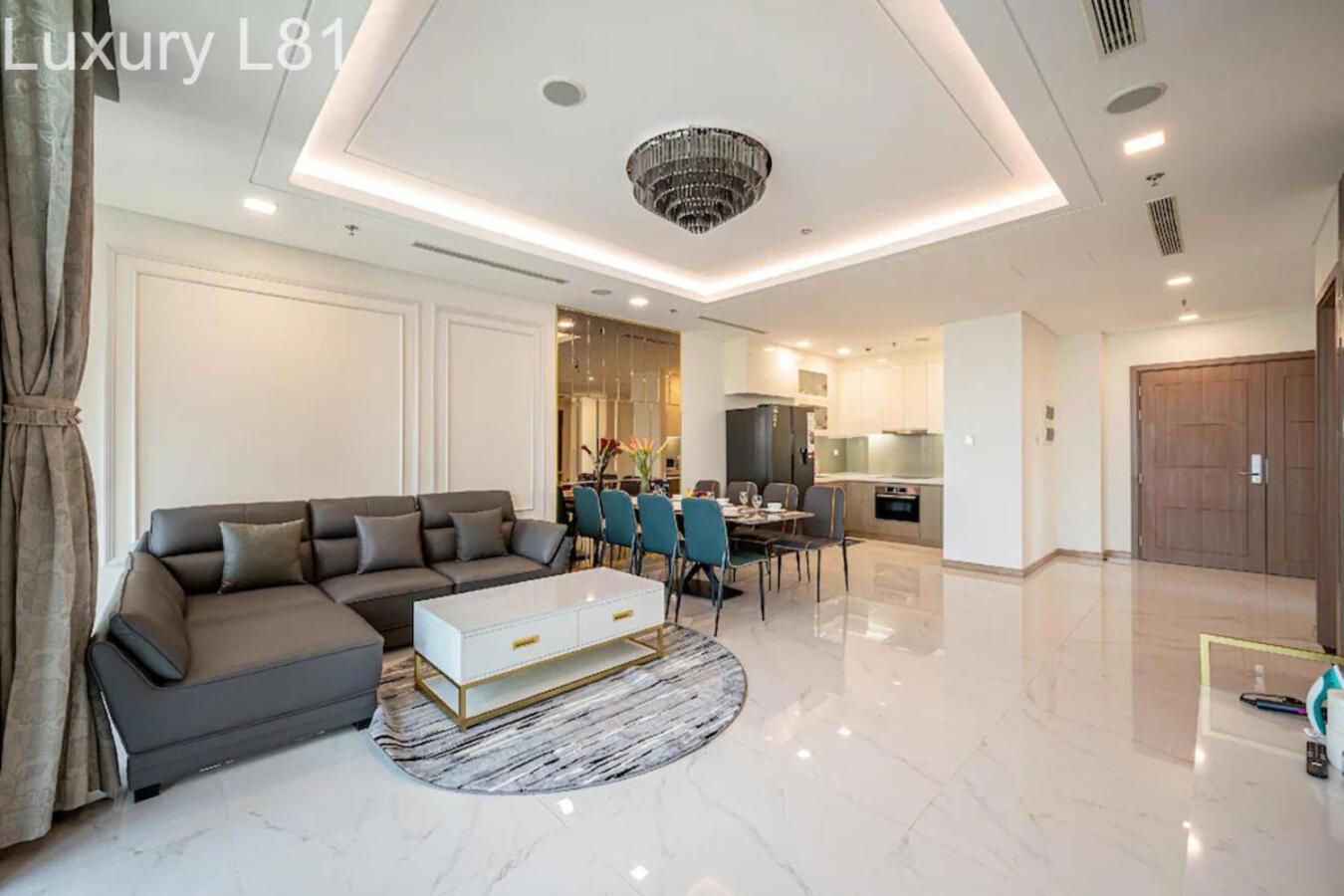 Angia Luxury Apartment Inside Landmark 81 Tower Ho Chi Minh-stad Buitenkant foto