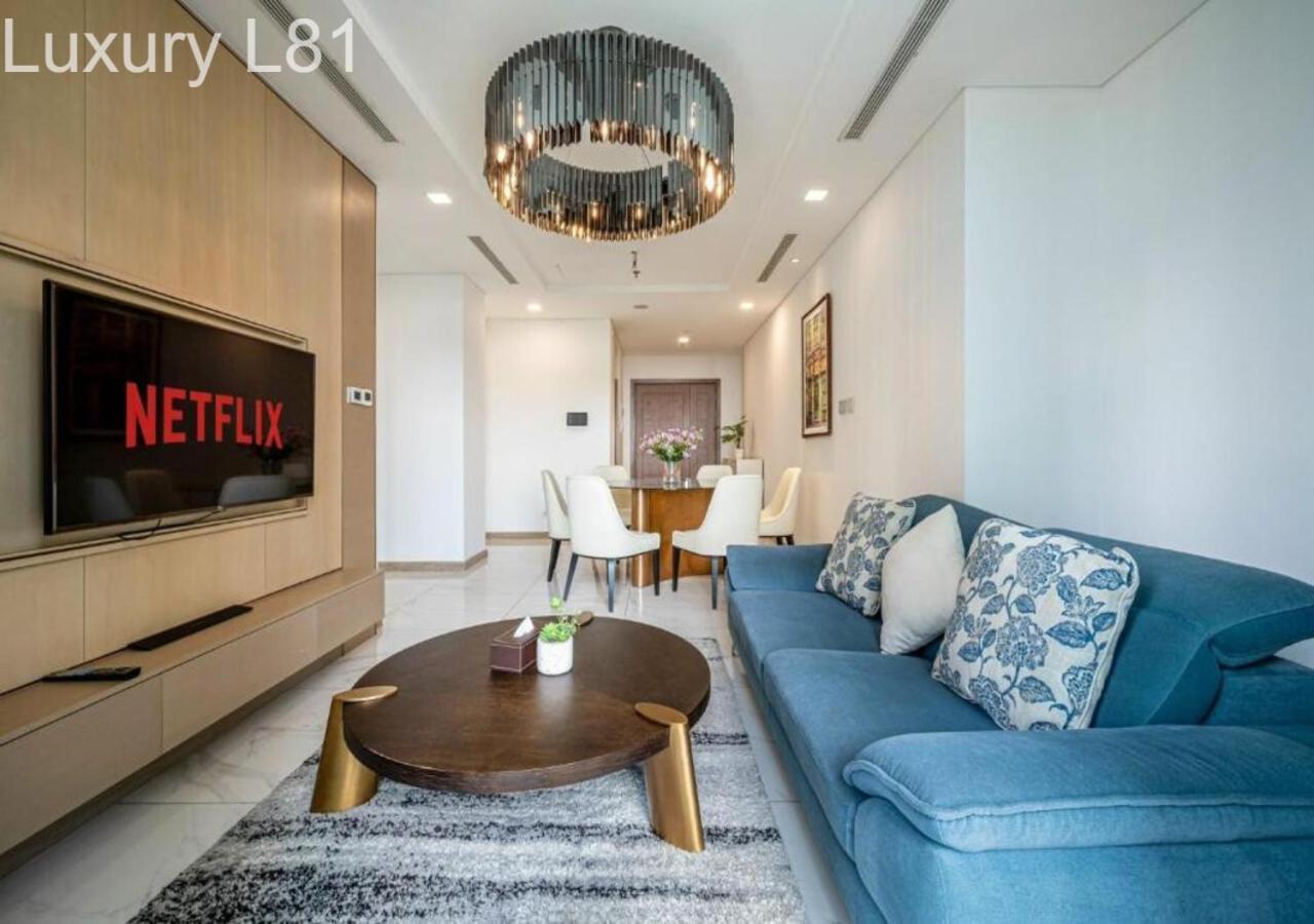Angia Luxury Apartment Inside Landmark 81 Tower Ho Chi Minh-stad Buitenkant foto