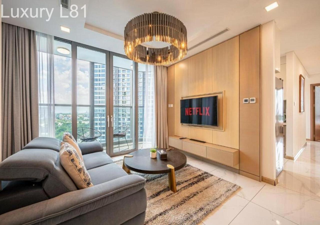 Angia Luxury Apartment Inside Landmark 81 Tower Ho Chi Minh-stad Buitenkant foto