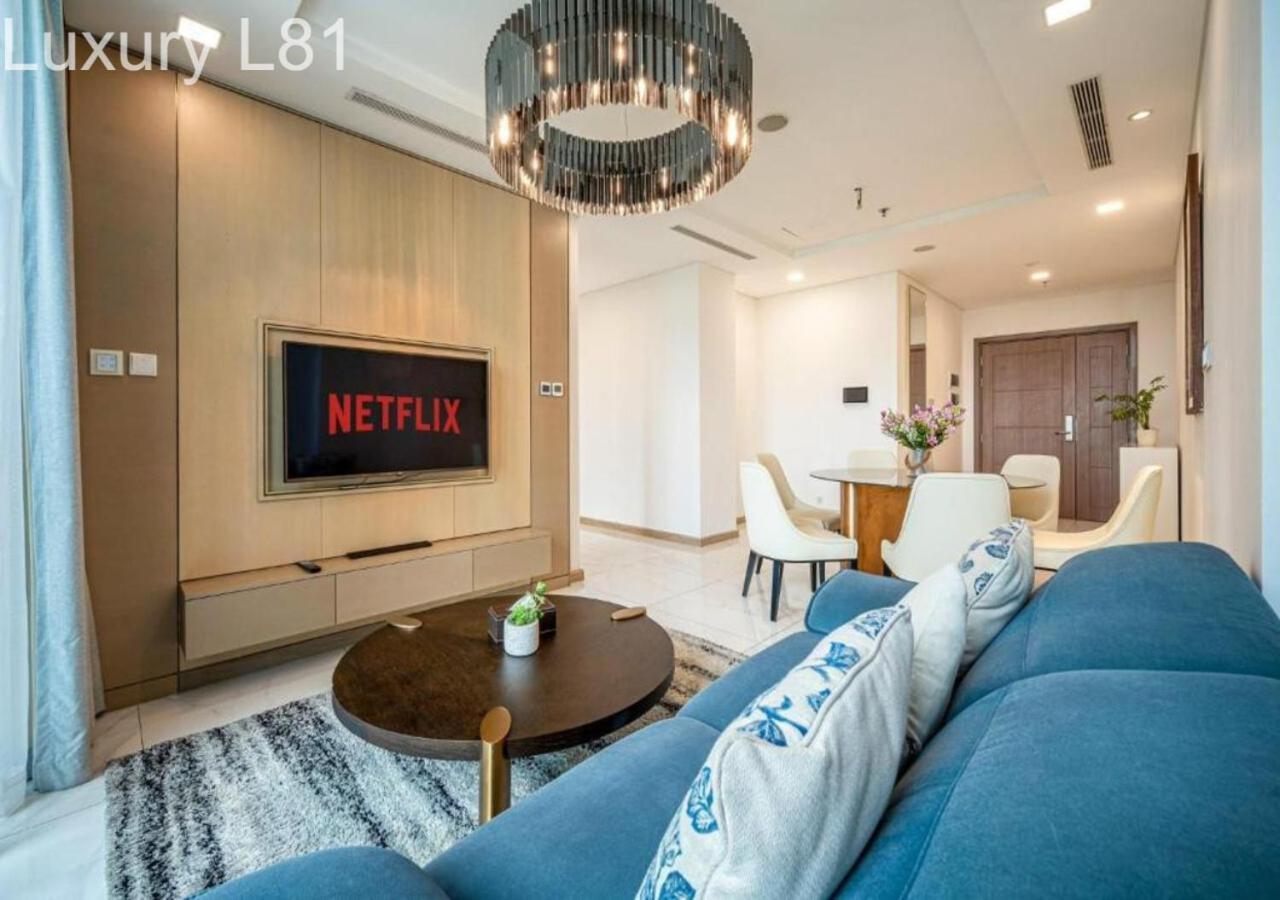 Angia Luxury Apartment Inside Landmark 81 Tower Ho Chi Minh-stad Buitenkant foto